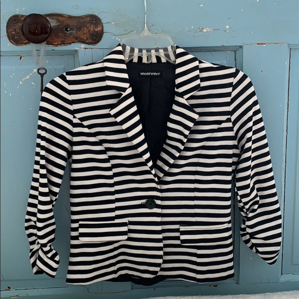 Striped Blazer